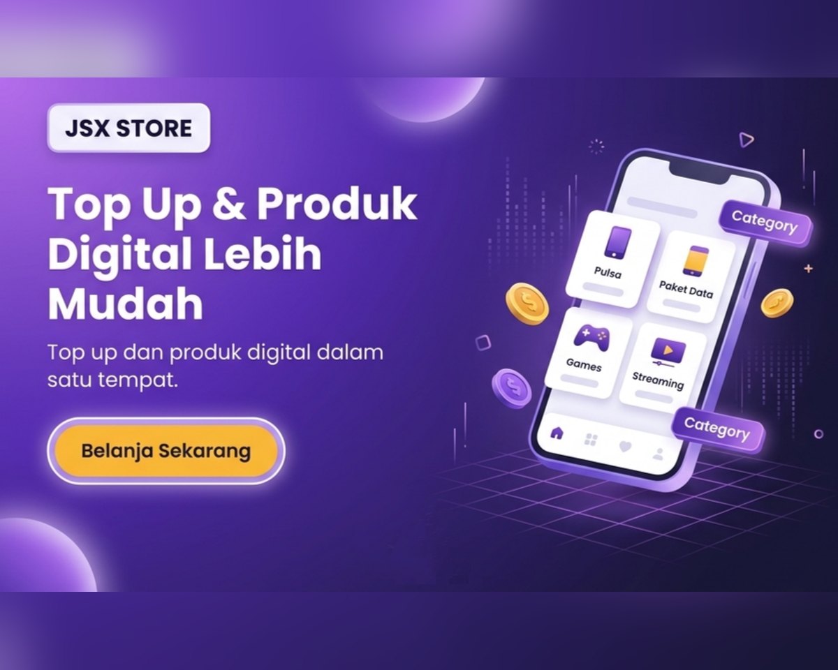 Pulsa Data Games dan Produk Digital